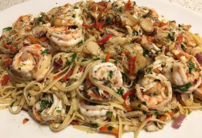 lynnette's kitchen aglio olio
